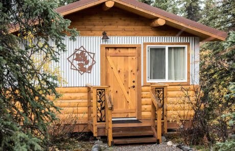 Private log cabin